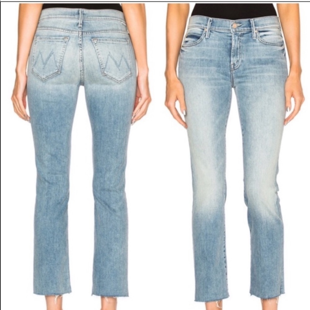 MOTHER DENIM rascal ankle snippet-perfect